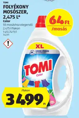 ALDI Tomi Folyékony mosószer ajánlat