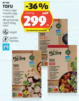 ALDI My Vay Tofu ajánlat