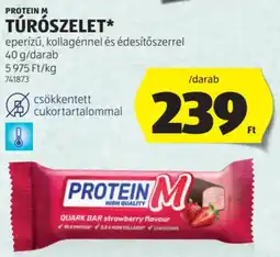 ALDI Protein M túrószelet ajánlat