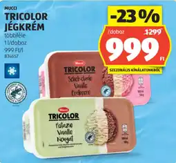 ALDI Mucci Tricolor jégkrém ajánlat