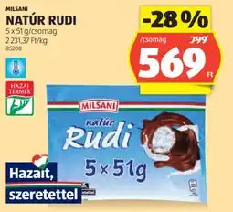 ALDI Milsani Natúr rudi ajánlat