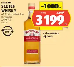 ALDI Statesman Scotch Whisky ajánlat