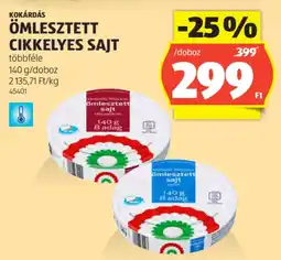 ALDI Kokárdás ömlesztett cikkelyes sajt ajánlat