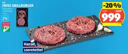 ALDI BBQ Friss grillburger ajánlat