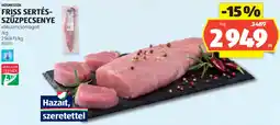ALDI Húsmester Friss sertés- szűzpecsenye ajánlat