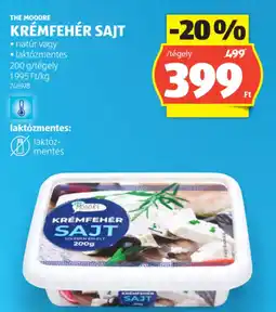 ALDI The Mooore Krémfehér sajt ajánlat