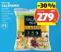 ALDI Snack Time Salátamix ajánlat