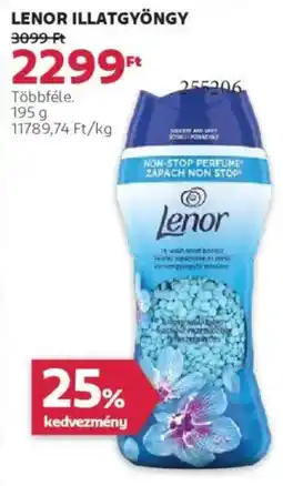Rossmann Lenor illatgyöngy ajánlat