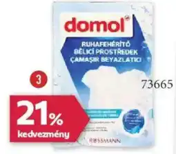 Rossmann Domol Ruhafehérítő por ajánlat