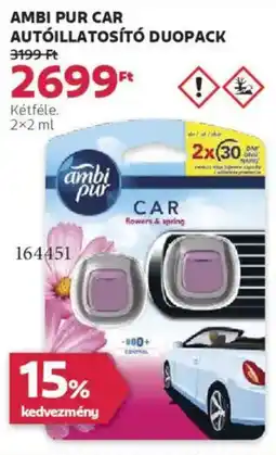 Rossmann Ambi Pur Car autóillatosító duopack ajánlat