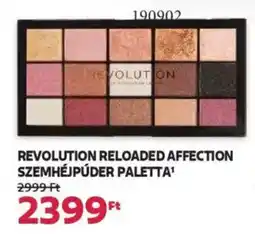 Rossmann Revolution reloaded affection szemhéjpúder paletta ajánlat