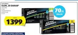 ALDI ACTIV ENERGY ELEM, 20 DARAB ajánlat