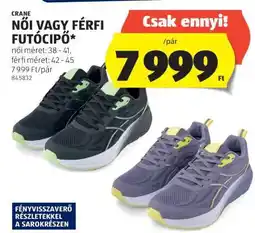 ALDI CRANE NŐI VAGY FÉRFI FUTÓCIPŐ ajánlat