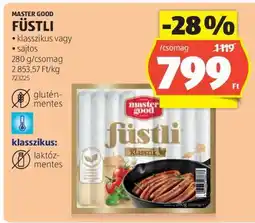 ALDI MASTER GOOD FÜSTLI ajánlat