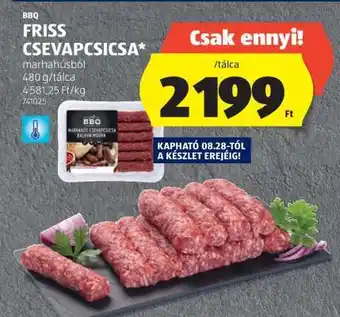 ALDI Friss csevapcsicsa ajánlat