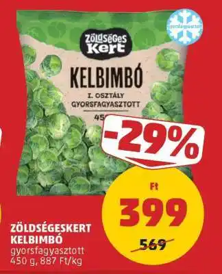 PENNY Zöldségeskert Kelbimbó ajánlat