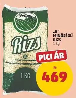 PENNY B minőségű rizs ajánlat