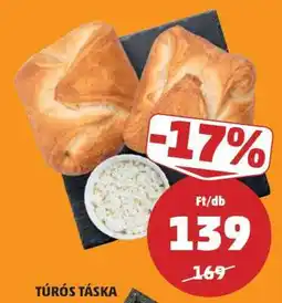 PENNY Túrós táska ajánlat