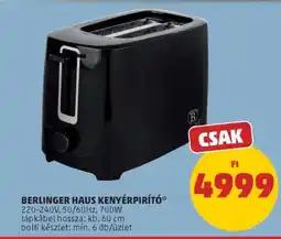 PENNY Berlinger Haus Kenyérpirító ajánlat