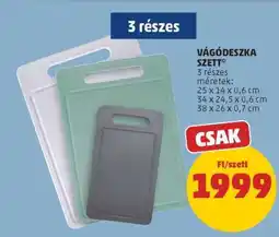 PENNY Vágódeszka Szett ajánlat