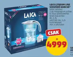 PENNY LAICA Stream Line Vízszűrő Kancsó ajánlat