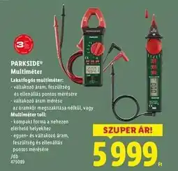 Lidl PARKSIDE Multiméter ajánlat