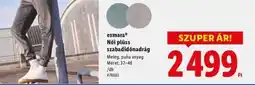 Lidl esmara Női plüss szabadidőnadrág ajánlat