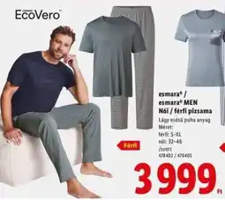 Lidl esmara/esmara Men Női / férfi pizsama ajánlat