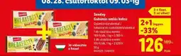 Lidl Sondey Gabonás omlós keksz ajánlat