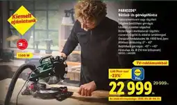 Lidl PARKSIDE Bütykő- és gérvágófűrész ajánlat