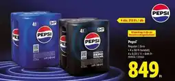Lidl Pepsi Regular / Zero ajánlat
