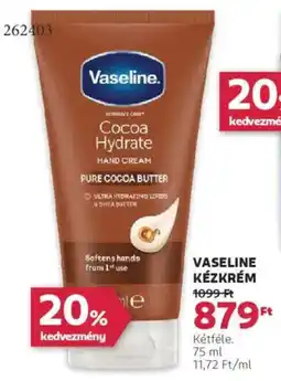 Rossmann Vaseline kézkrém ajánlat