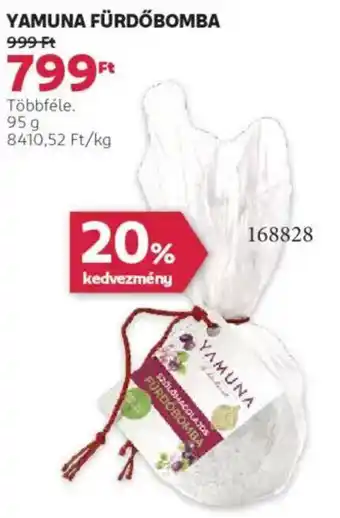 Rossmann Yamuna fürdőbomba ajánlat