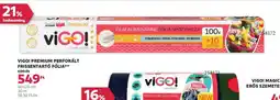 Rossmann Vigo! Premium perforált frissentartó fólia ajánlat