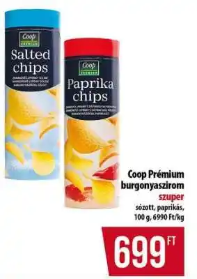 Coop Coop prémium burgonyaszirom ajánlat