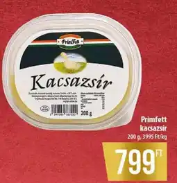 Coop Primfett Kacsazsír ajánlat