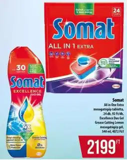 Coop Somat All in One Extra & Excellence Duo Gel ajánlat
