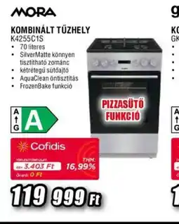 Expert Mora Kombinált Tűzhely K4255C1S ajánlat