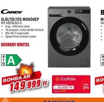 Expert Candy Elöltöltős Mosgép ajánlat