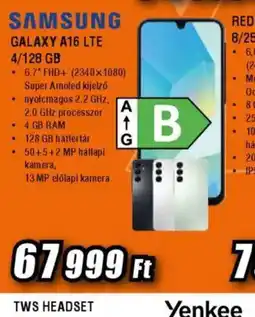 Expert Samsung Galaxy A16 LTE ajánlat