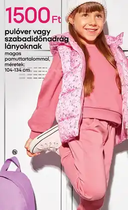 Pepco Pulver vagy szabadidőnadrág lányoknak ajánlat