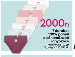 Pepco Alsnemű szett lányoknak ajánlat