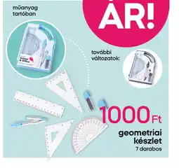 Pepco Geometriai készlet ajánlat