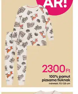 Pepco Pizsama fiúknak ajánlat