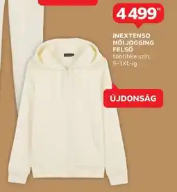 Auchan INEXTENSO NŐI JOGGING FELSŐ ajánlat