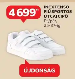 Auchan INEXTENSO FIÚ SPORTOS UTCAI CIPŐ ajánlat