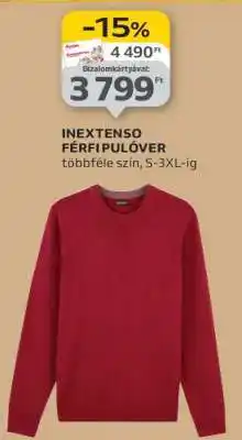 Auchan INEXTENSO FÉRFI PULÓVER ajánlat