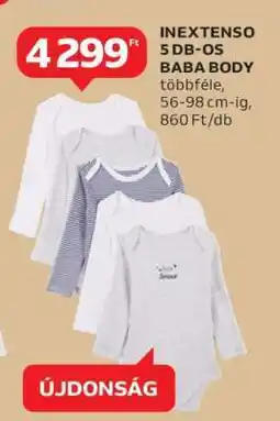 Auchan INEXTENSO 5 DB-OS BABA BODY ajánlat