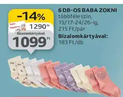 Auchan 6 DB-OS BABA ZOKNI ajánlat
