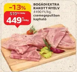 Auchan BOGÁDI EXTRA RAKOTT NYELV ajánlat
